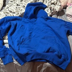 Hours hoodie royal blue